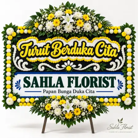 Papan Bunga Duka Tb Simatupang