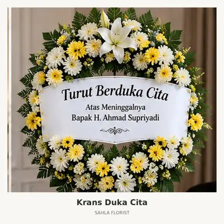 Krans Bunga Duka Tb Simatupang